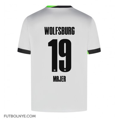 Camiseta Wolfsburg Lovro Majer #19 Tercera Equipación 2024-25 manga corta Camiseta Wolfsburg Lovro Majer #19 Tercera Equipación 2024-25 manga corta